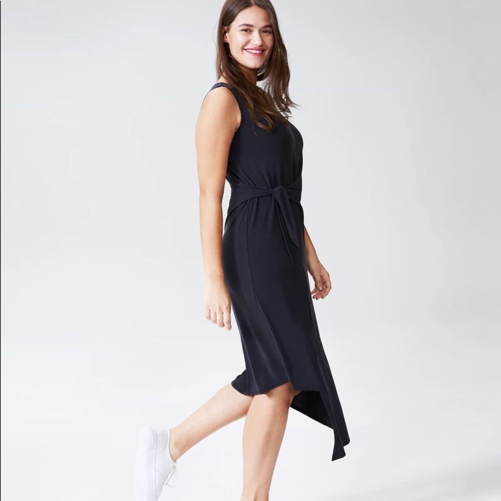 3XS Universal Standard Side Tie Sleeveless Dress